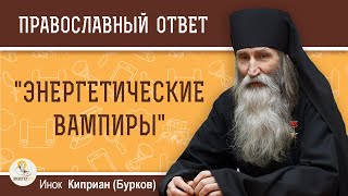 quotЭнергетические вампирыquot Кто они  Инок Киприан Бурков [upl. by Aynekat]