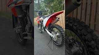 2021 KTM 250 SXF ready to hit the track or trails [upl. by Arolf619]