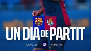 Jornada 8  FCBarcelona Atlètic vs Real Sociedad B [upl. by Anavrin]