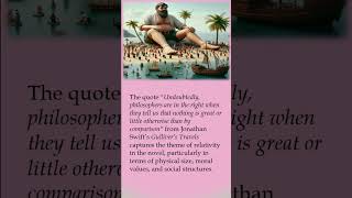 Gulliver’s Travels by Jonathan Swift P1 novel quotes [upl. by Aibos]