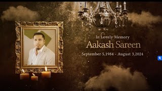 A Tribute to Aakash Sareen 🙏 [upl. by Bridges]