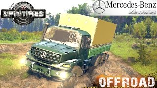 SpinTires Mercedes Benz Zetros Offroad Test [upl. by Neelloc279]