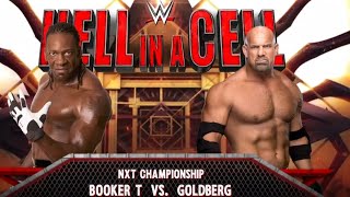 VICIOUS HELL IN A CELL MATCH ANGRY BOOKER T VS WHOS NEXT [upl. by Anehsat978]