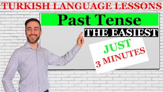 3 Min  Turkish Language Lessons For Beginners  Past And Present Perfect Tenses [upl. by Novyert960]