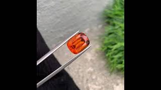 505 Carats Natural Hessonite Garnet Orange Garnet Cushion Cut [upl. by Hines]