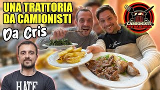 MANGIAMO IN UNA TRATTORIA DA CAMIONISTI a Fossato di Vico  Ristorante Cris [upl. by Nerret993]