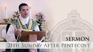 Sermon 21th Sunday After Pentecost Rev Fr Haynos 10222023 [upl. by Hamaso205]