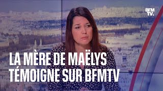 Linterview de la mère de Maëlys sur BFMTV avant louverture du procès de Nordahl Lelandais [upl. by Aimej]