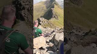 Helvellyn 950m lakedistrict helvellyn hiking scramble mountain stridingedge [upl. by Leduar]