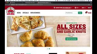 Papa Johns Promo Code Order Online PapaJohnscom [upl. by Zenda241]