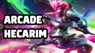 ARCADE HECARIM SKIN SPOTLIGHT  LEAGUE OF LEGENDS [upl. by Dorsey]