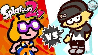 Retro vs Modern Splatfest  Splatoon 2 Online Gameplay  Episode 86 [upl. by Ragde304]