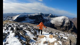 Beinn Eighe Munros amp Triple Butress Torridon 310324 [upl. by Adnor]