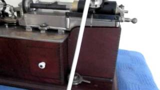 Dr Eisenbart Yodel Edison Class M Phonograph [upl. by Enywad]