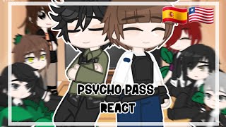 Psycho Pass 3 react to  Original  Part 2  🇪🇦🇱🇷 [upl. by Kendrah191]