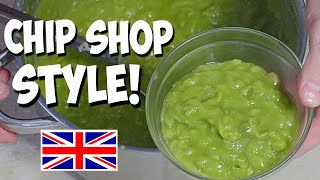 Mushy Peas British Classic CHIP SHOP STYLE HOW TO COOK Traditional Mushy Peas with Marrowfat peas [upl. by Kristal606]