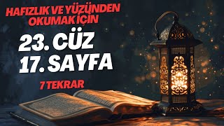 Kuranı Kerim  23 Cüz 17 Sayfa  4 Dönüş  Sad Suresi  Hafızlık ve Yüzünden Okumak İçin [upl. by Ericksen544]