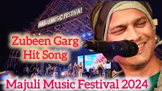 Majuli Festival 2024  Majuli Music Festival  Zubeen garg Baganiya Song  Zubeen hit song [upl. by Laurella]