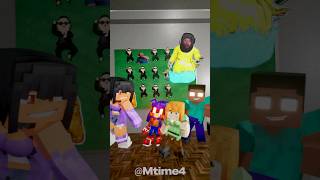 COME DANCE 😍😍😍Aphmau VS Herobrine VS SonicEXE Chibi  Minecraft [upl. by Aliam645]