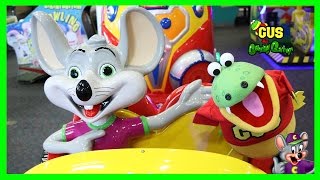 Chuck E Cheese Family Fun Indoor Games for Children [upl. by Bathesda428]