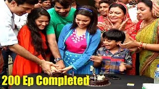 Yeh Un Dinon Ki Baat Hai 200 Episodes Celebration With Ashi Singh amp Team [upl. by Susannah]