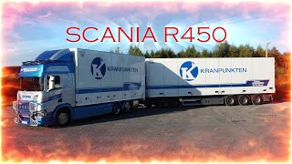 Nauja Scania R450 Švedija 24m ilgis [upl. by Repotsirhc892]