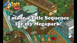 I made a title sequence for the Mega Park [upl. by Granger123]