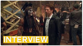 Lone Ranger  Interview Jerry Bruckheimer 2013 [upl. by Nyllewell]