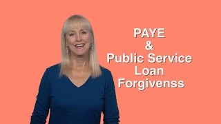 PAYE plus Public Service Loan Forgiveness PSLF [upl. by Whiffen997]