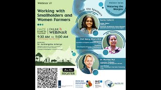 Webinar Recording Working with Smallholder and Women farmers [upl. by Zachar60]