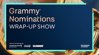 2025 GRAMMY Nominations WrapUp Show Your Favorite Artists amp The Biggest Nominations News [upl. by Swaine]