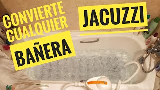 Convierte CUALQUIER BAÑERA EN JACUZZI HIDROMASAJE [upl. by Estey231]