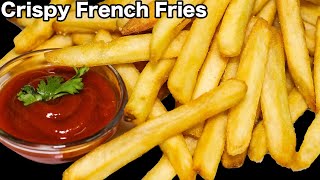 क्रिस्पी फ्रेंच फ्राइज बाजार जैसी बनाने की आसान और सीक्रेट रेसिपी  Crispy French Fries Recipe [upl. by Ardnauq210]