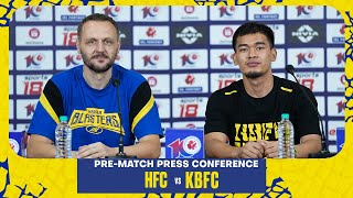 HFC vs KBFC  ISL 10  PreMatch Press Conference  Kerala Blasters [upl. by Beaufort]