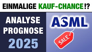 ASML Aktie JETZT Kaufen Analyse amp Prognose 2025 [upl. by Emerald381]