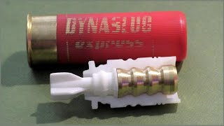 12ga DYNASLUG Sabot  The slug no one knew about  TESTED [upl. by Ylesara]