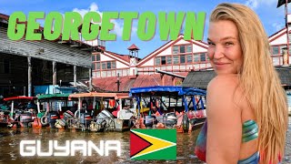 GEORGETOWN VLOG  Walking the streets of Georgetown Guyana 4K [upl. by Preston]