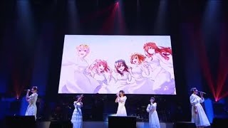 Gotoubun No Hanayome All Characters Song Hatsukoi Spesial Event 2023 In 横浜アリーナ  五等分の花嫁 [upl. by Hunfredo]