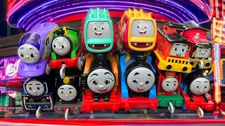 Thomas and Friends Tokyo Maintanance Factory for many unique toys Richannel Train Rainbow Kereta Api [upl. by Enahsal]