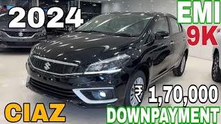 Maruti Suzuki Ciaz Delta Price 2024  Maruti Ciaz Delta On Road Price 2024 loan emi [upl. by Esalb964]