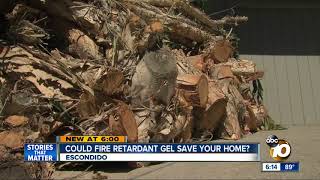 Could fire retardant gel save your home [upl. by Alyose438]