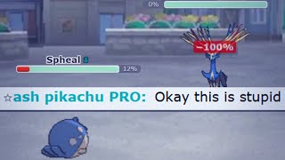 Spheal destroys a legendary spammer with ease [upl. by Nekciv]