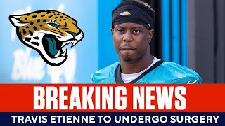 Jaguars Rookie RB Travis Etienne Likely Out for Season  CBS Sports HQ [upl. by Ahsinrat714]