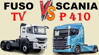 ALL NEW Fuso TV 33 400S Vs ALL NEW Scania P410  Which one is better [upl. by Accebor866]