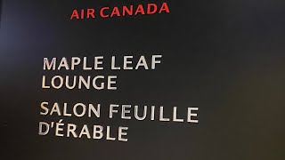 Air Canada Maple Leaf Lounge  Transborder  YYZ [upl. by Swithbert234]