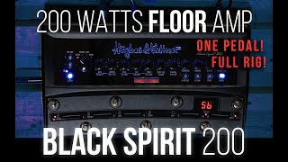 New amp Black Spirit 200 Floor from Hughes amp Kettner [upl. by Leunamnauj]