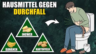 9 Natürliche Hausmittel gegen Durchfall [upl. by Moyer]