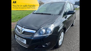 Vauxhall Zafira 7 Seater DN12 BXY [upl. by Haianeb]