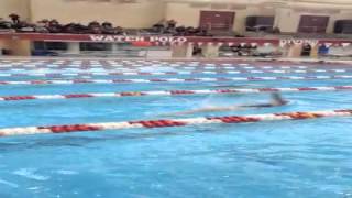 2014 IU vs Purdue Women  100 Backstroke [upl. by Wenona]