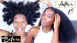 Routine capillaire spéciale coiffure protectrice ⎟Cheveux naturels bouclés frisés crépus [upl. by Ahseekal]